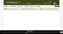 Desktop Screenshot of callezapateria.com
